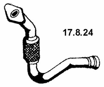 Eberspaecher 17.8.24 Вихлопна труба 17824: Купити в Україні - Добра ціна на EXIST.UA!