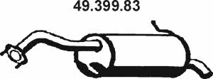 Eberspaecher 49.399.83 Глушник, задня частина 4939983: Купити в Україні - Добра ціна на EXIST.UA!