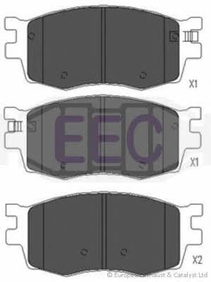 EEC BRP1491 Гальмівні колодки, комплект BRP1491: Купити в Україні - Добра ціна на EXIST.UA!