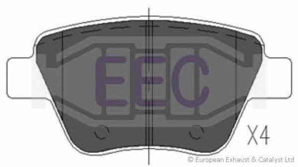 EEC BRP1751 Гальмівні колодки, комплект BRP1751: Купити в Україні - Добра ціна на EXIST.UA!
