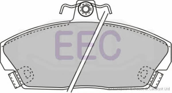 EEC BRP0689 Гальмівні колодки, комплект BRP0689: Купити в Україні - Добра ціна на EXIST.UA!