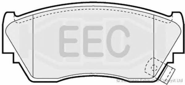 EEC BRP0752 Гальмівні колодки, комплект BRP0752: Купити в Україні - Добра ціна на EXIST.UA!