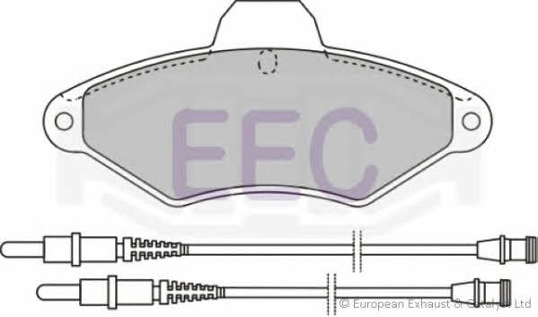 EEC BRP0803 Гальмівні колодки, комплект BRP0803: Купити в Україні - Добра ціна на EXIST.UA!