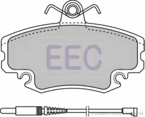 EEC BRP0810 Гальмівні колодки, комплект BRP0810: Купити в Україні - Добра ціна на EXIST.UA!