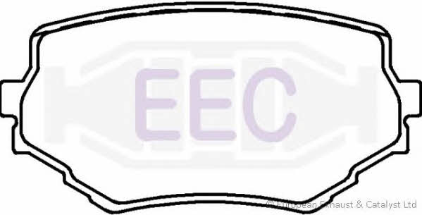 EEC BRP0903 Гальмівні колодки, комплект BRP0903: Купити в Україні - Добра ціна на EXIST.UA!