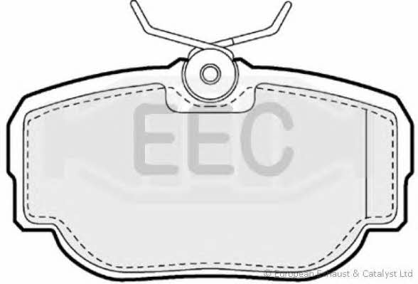 EEC BRP0908 Гальмівні колодки, комплект BRP0908: Купити в Україні - Добра ціна на EXIST.UA!
