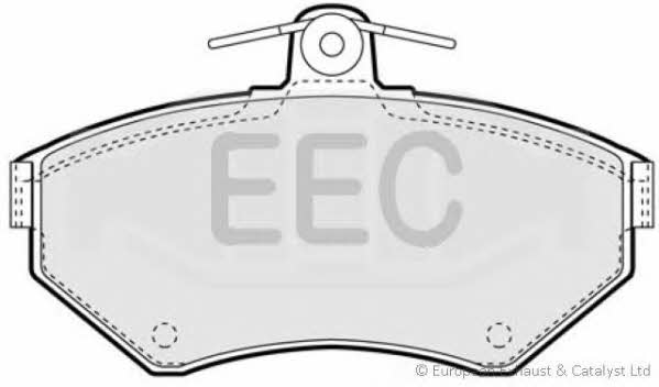 EEC BRP0961 Гальмівні колодки, комплект BRP0961: Купити в Україні - Добра ціна на EXIST.UA!
