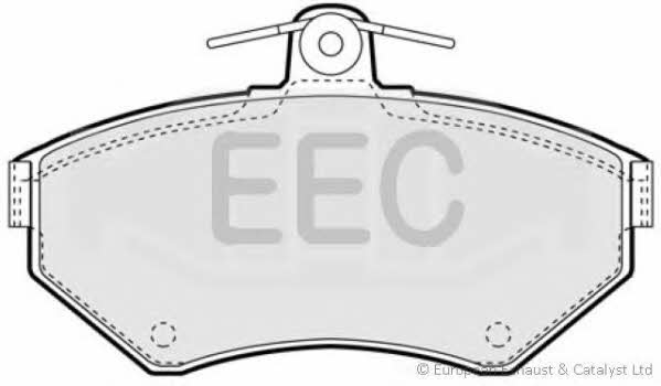 EEC BRP0973 Гальмівні колодки, комплект BRP0973: Купити в Україні - Добра ціна на EXIST.UA!