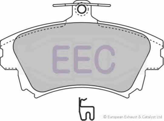 EEC BRP1084 Гальмівні колодки, комплект BRP1084: Купити в Україні - Добра ціна на EXIST.UA!