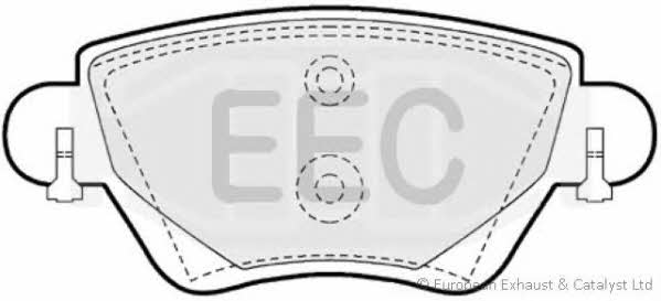 EEC BRP1175 Гальмівні колодки, комплект BRP1175: Купити в Україні - Добра ціна на EXIST.UA!