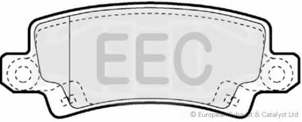 EEC BRP1243 Гальмівні колодки, комплект BRP1243: Купити в Україні - Добра ціна на EXIST.UA!