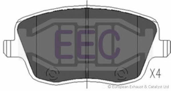 EEC BRP1252 Гальмівні колодки, комплект BRP1252: Купити в Україні - Добра ціна на EXIST.UA!