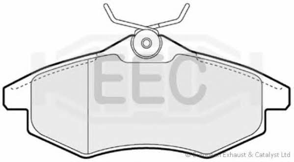 EEC BRP1289 Гальмівні колодки, комплект BRP1289: Купити в Україні - Добра ціна на EXIST.UA!