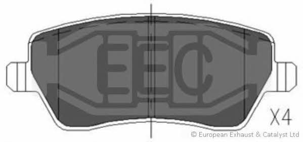 EEC BRP1312 Гальмівні колодки, комплект BRP1312: Купити в Україні - Добра ціна на EXIST.UA!
