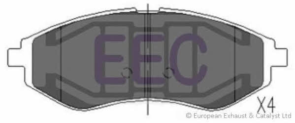 EEC BRP1319 Гальмівні колодки, комплект BRP1319: Купити в Україні - Добра ціна на EXIST.UA!