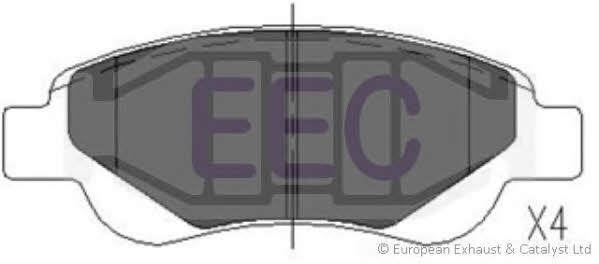 EEC BRP1460 Гальмівні колодки, комплект BRP1460: Купити в Україні - Добра ціна на EXIST.UA!