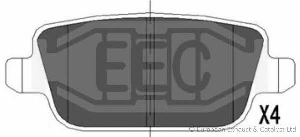 EEC BRP1532 Гальмівні колодки, комплект BRP1532: Купити в Україні - Добра ціна на EXIST.UA!