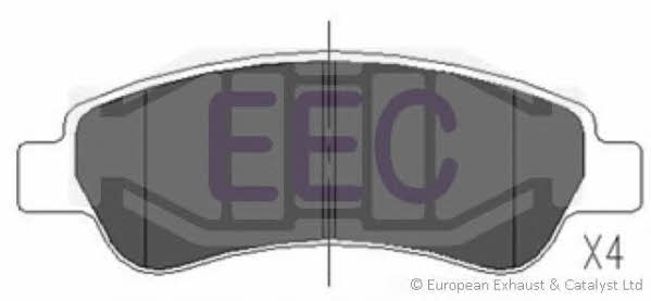 EEC BRP1589 Гальмівні колодки, комплект BRP1589: Купити в Україні - Добра ціна на EXIST.UA!