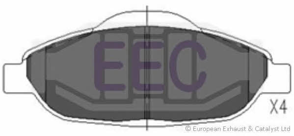 EEC BRP1609 Гальмівні колодки, комплект BRP1609: Купити в Україні - Добра ціна на EXIST.UA!