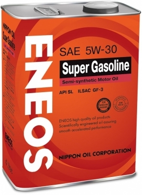 Eneos 8801252021445 Моторна олива Eneos Super Gasoline 5W-30, 4л 8801252021445: Купити в Україні - Добра ціна на EXIST.UA!