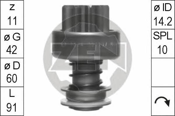 Era 225670 Бендикс стартера 225670: Отличная цена - Купить в Украине на EXIST.UA! 225670 Era Бендикс стартера