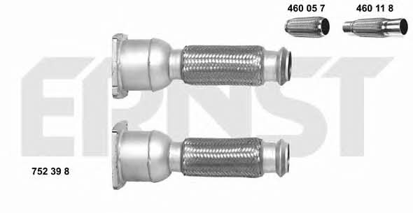 Ernst 752398 Каталізатор 752398: Купити в Україні - Добра ціна на EXIST.UA!