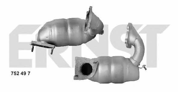 Ernst 752497 Каталізатор 752497: Купити в Україні - Добра ціна на EXIST.UA!