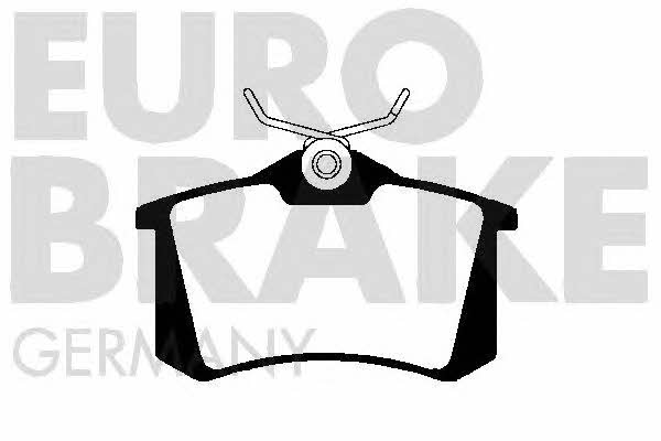 Eurobrake 5502229970 Гальмівні колодки, комплект 5502229970: Купити в Україні - Добра ціна на EXIST.UA!