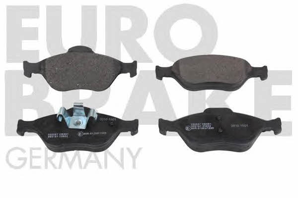 Eurobrake 5502222557 Гальмівні колодки, комплект 5502222557: Купити в Україні - Добра ціна на EXIST.UA!