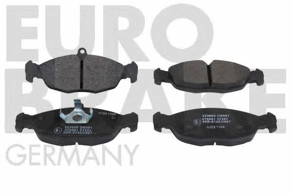 Eurobrake 5502223609 Гальмівні колодки, комплект 5502223609: Купити в Україні - Добра ціна на EXIST.UA!