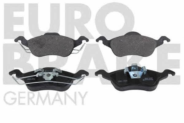 Eurobrake 5502222551 Гальмівні колодки, комплект 5502222551: Купити в Україні - Добра ціна на EXIST.UA!