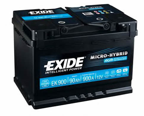 Exide EK900 Акумулятор Exide 12В 90Ач 900А(EN) R+ EK900: Купити в Україні - Добра ціна на EXIST.UA!
