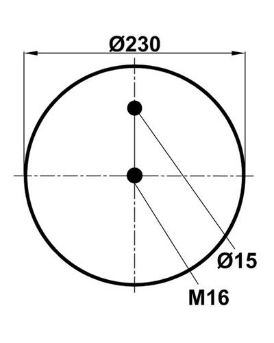 Fabio 344913-2C Пневморессора с металлическим поддоном 3449132C: Отличная цена - Купить в Украине на EXIST.UA! 3449132C Fabio Пневморессора с металлическим поддоном