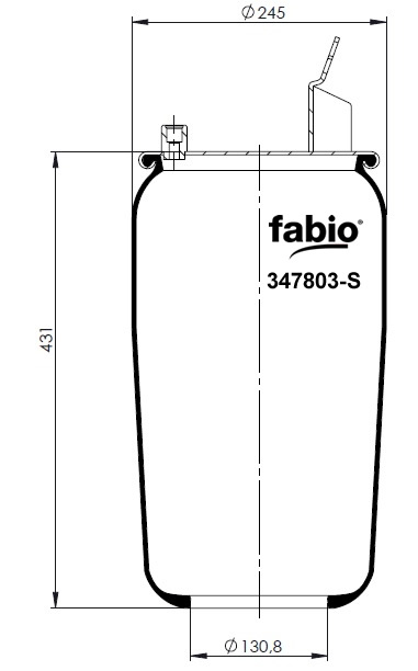 Купить Fabio 347803S – отличная цена на EXIST.UA!