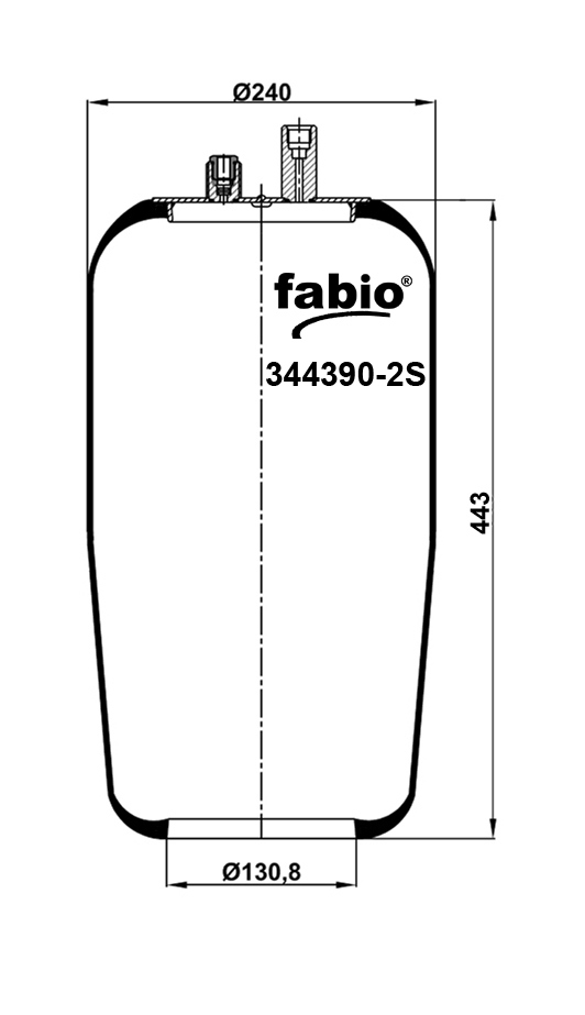 Купить Fabio 344390-2S по низкой цене в Украине!