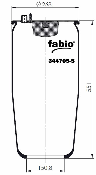 Купить Fabio 344705-S по низкой цене в Украине!