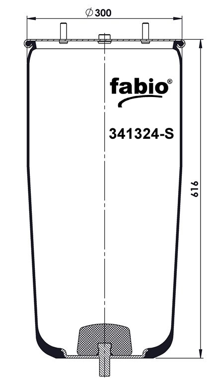 Fabio Пневморесора без поддону – цена 5013 UAH