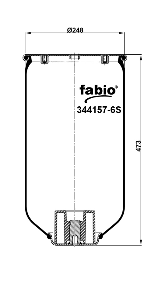 Купити Fabio 344157-6S за низькою ціною в Україні!
