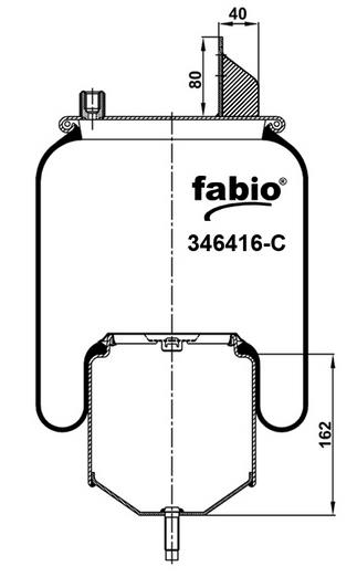 Купить Fabio 346416-C по низкой цене в Украине!
