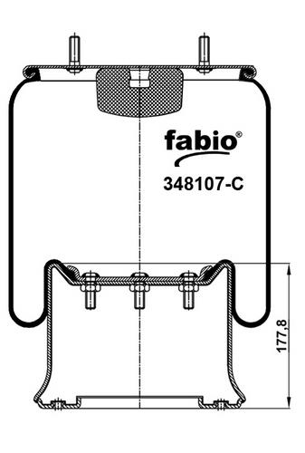 Купити Fabio 348107-C за низькою ціною в Україні!