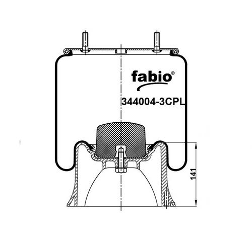 Купити Fabio 344004-3CPL за низькою ціною в Україні!