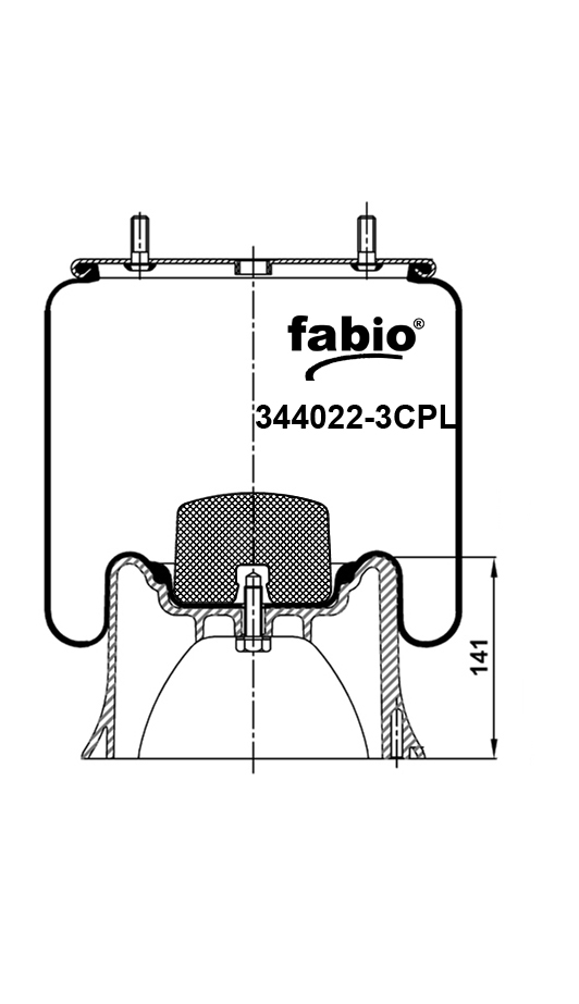Купити Fabio 344022-3CPL за низькою ціною в Україні!