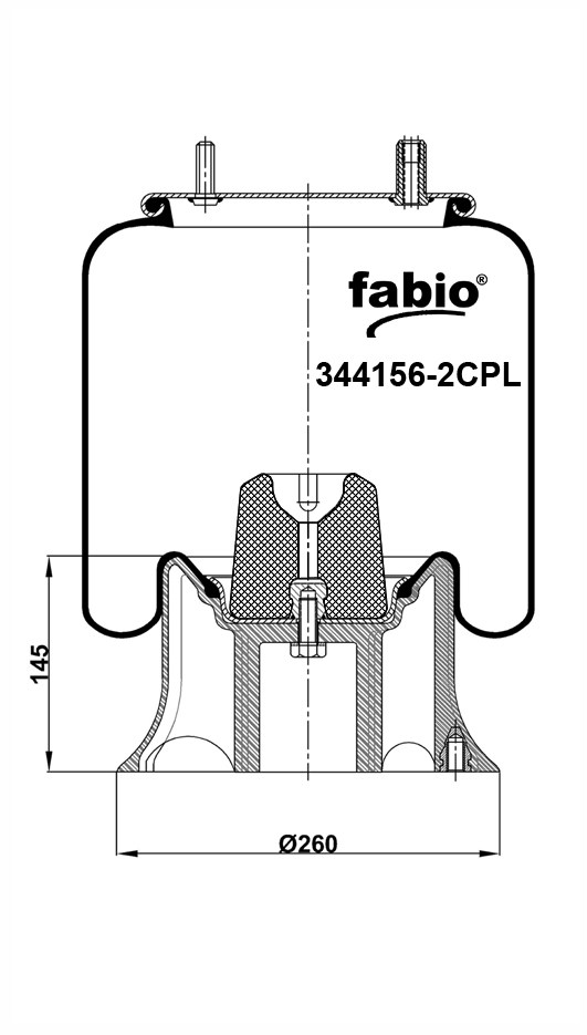 Купить Fabio 344156-2CPL по низкой цене в Украине!