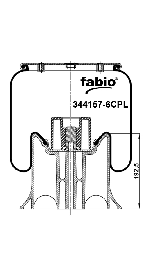 Купити Fabio 344157-6CPL за низькою ціною в Україні!