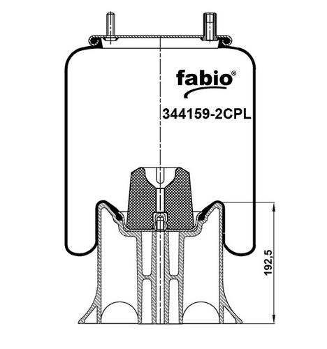 Купить Fabio 344159-2CPL по низкой цене в Украине!