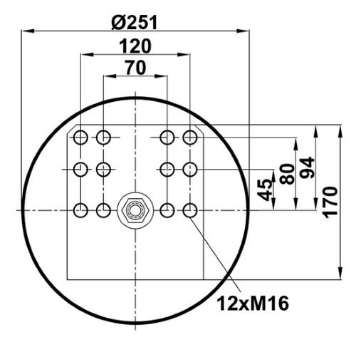 Fabio 34881-CPL Пневморесора с пластиковим піддоном 34881CPL: Отличная цена - Купить в Украине на EXIST.UA! 34881CPL Fabio Пневморесора с пластиковим піддоном