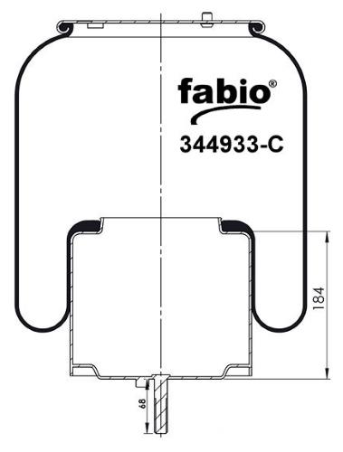 Купити Fabio 344933-C за низькою ціною в Україні!