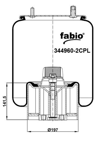 Купити Fabio 344960-2CPL за низькою ціною в Україні!
