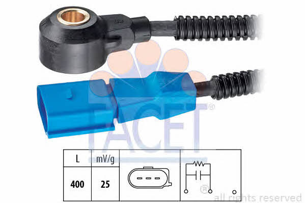 Facet 9.3176 Датчик детонації 93176: Купити в Україні - Добра ціна на EXIST.UA!
