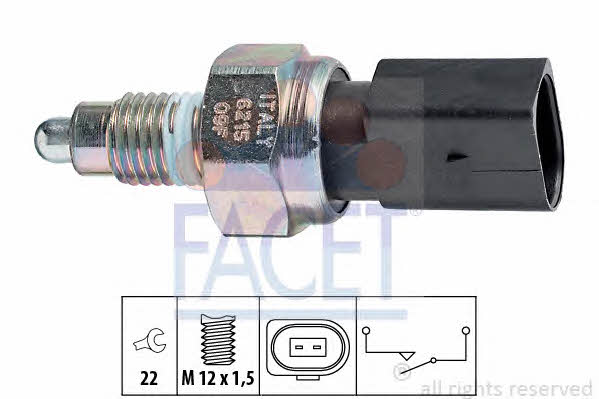 Датчик включения заднего хода Facet 7.6215
